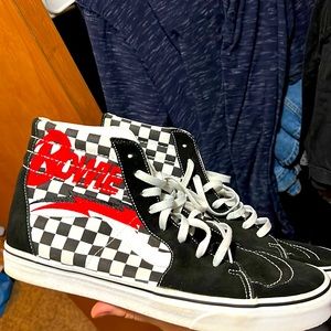 Vans Sk8-Hi David Bowie Diamond Dogs size 13 mens